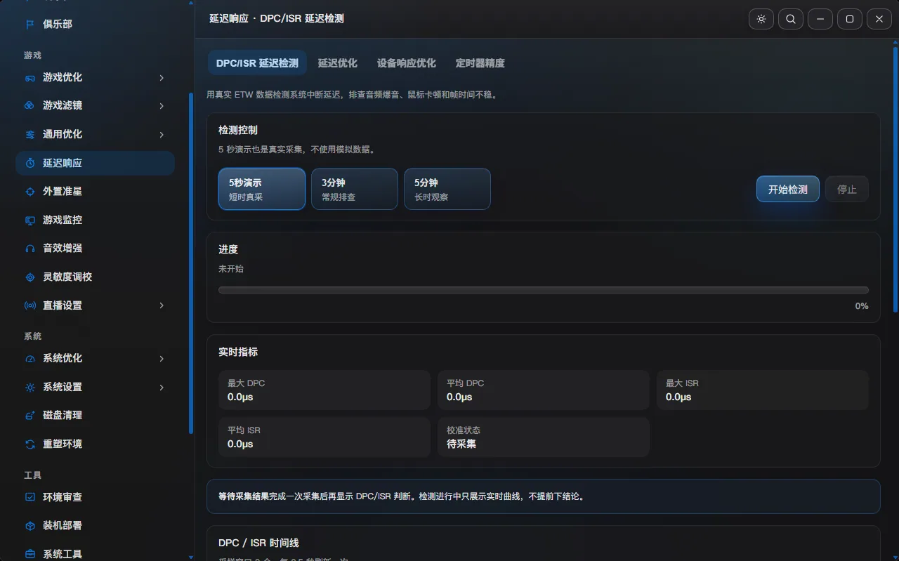 1U-Hikari · 延迟优化 · DPC/ISR 检测